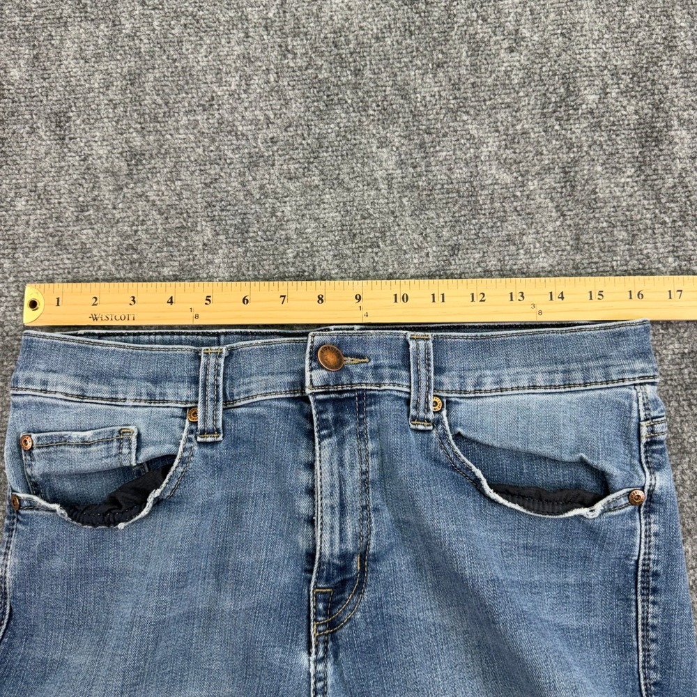 Fidelity Jeans Mens 34 (Fits 32x33.5) Blue Torino Slim Fit Cruz Stretch *FADED - Picture 16 of 16